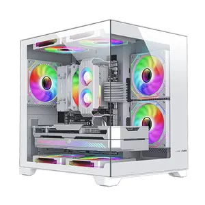 Power Train Panoramic Gaming Case – 270° Pillarless Tempered Glass Chassis