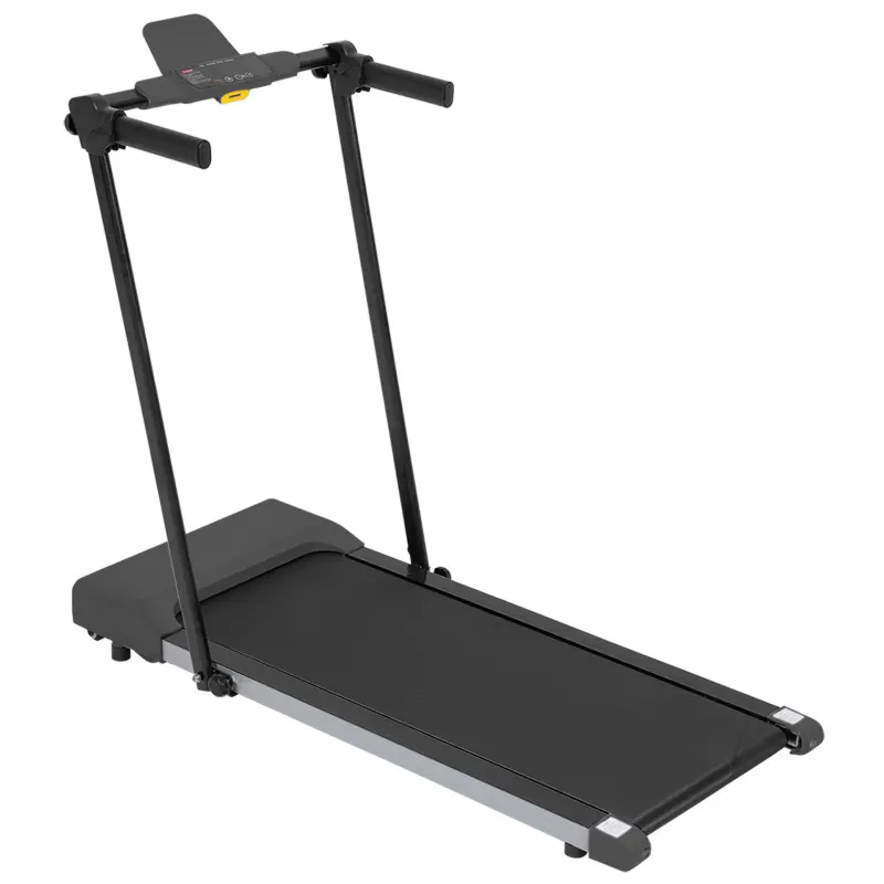 Sunny Yellow Slim Treadmill-0–7.5 mph LED Speed/Time/Distance/Calorie Tracker, Built-In Wheels, Fits Under Desk/Bed/Sofa for Home & Office Cardio treadmill Led Screen walking pad treadmills