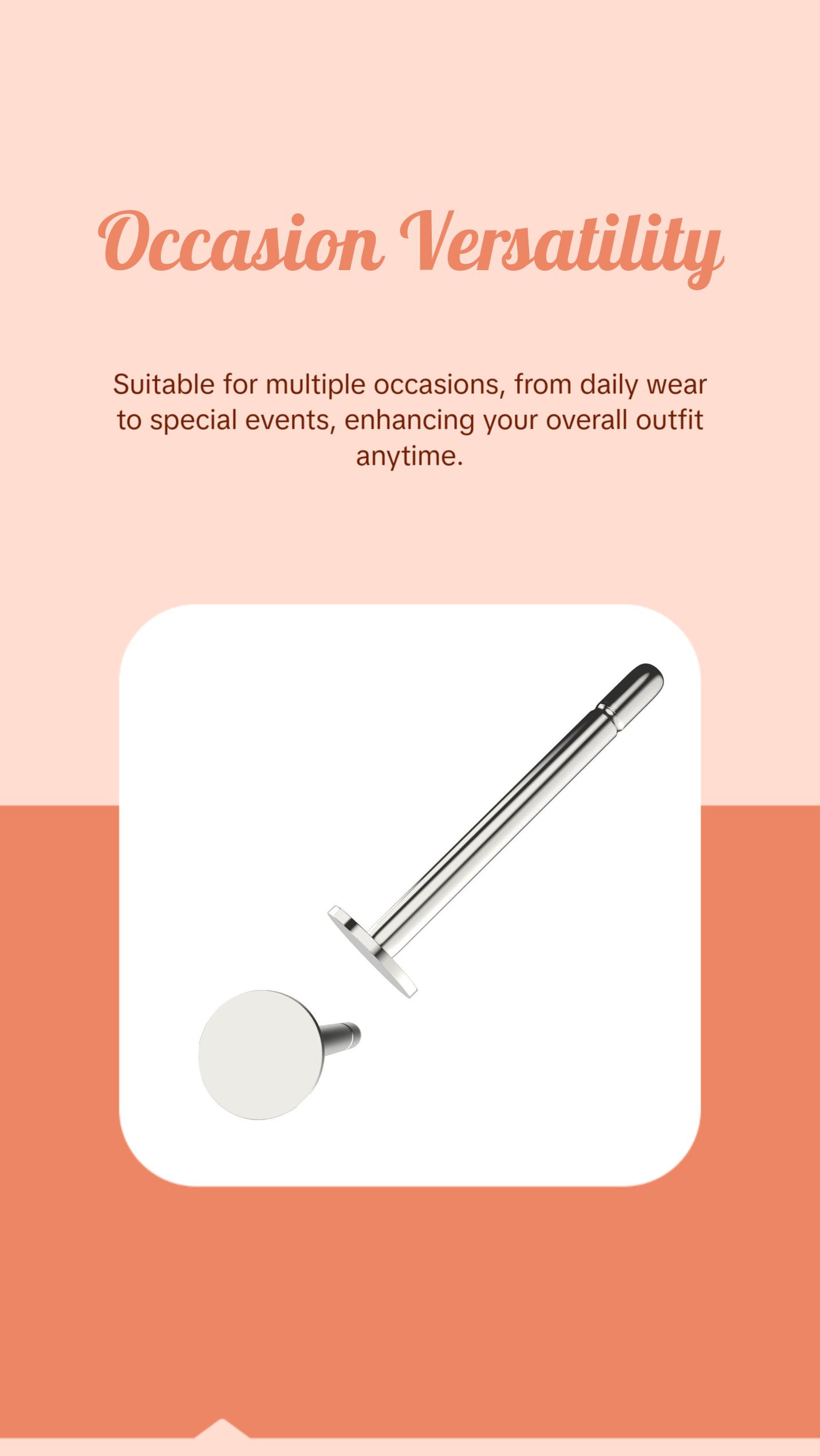 2mm Dot Disc Stud Earrings