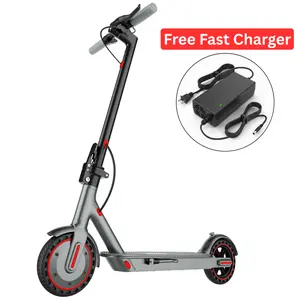 [Free Fast Charger] Electric  19 MPH Max Speed 8.5" Solid Tire 350W Motor Adjustable Speed APP Control Foldable Dual Brake  for Adults 20-25 Miles Range US 2025 Folding Electric Commuter Scooter