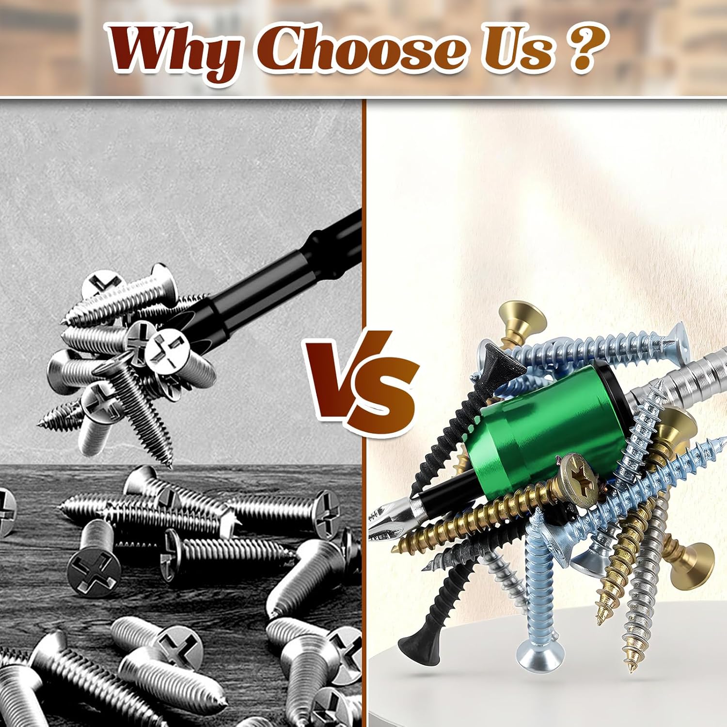 Strong Magnetic Screw Ring, 1/4 Inch/ 6.35 mm Universal Magnetic Screw Holder, Removable Magnetic Screwdriver Drill Bit Holder for Hex Screwdriver and Power Bits