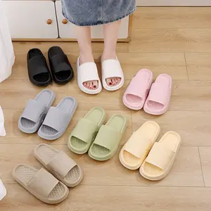 Cloud Slippers for Women and Men Bathroom Sandals Slippers Cushioned Thick Sole Shower Footwear Walking Shoes