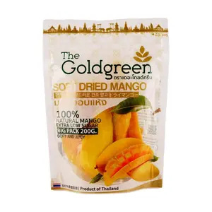 GOLDGREEN Dried Mango Slices 200g - Authentic Thai Mango Snacks, Sweet & Chewy, Perfect for Gifting & Snacking