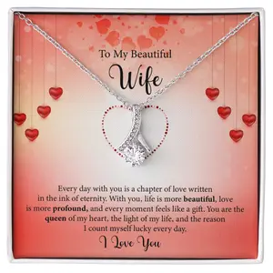 Alluring Beauty Necklace (Yellow & White Gold Variants) To My Beautiful Wife