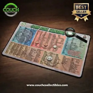 NEW! Coin Roll Hunting Mat (5 in 1) - Couch Collectibles