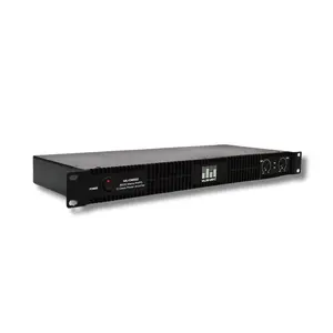 MUSYSIC MU‑D8500 Professional 2‑Channel Power Amplifier – 8500W Peak, Stereo/Bridge Modes, XLR & Speakon Outputs