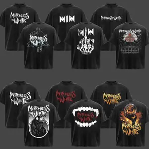 [COLLECTION] Motionless In White T-Shirt, Retro Metalcore Band Tee, Motionless In White Tour 2026 Shirt, The Sweat and Blood Concert, Gothic Metal Music Graphic Tee, Unisex Oversize Heavy Metal Band T-Shirt, Rock Music Gift for Men & Women