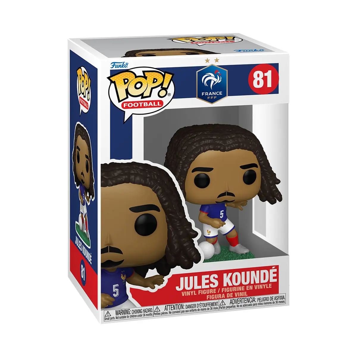 Football World Cup 2026 France Jules Kounde 81 Funko Vinyl Figure