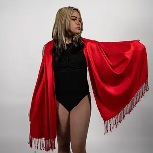 Classic Solid Rave Pashmina Scarf