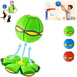 Children's Bouncing Ball,Magic Metaball,Magic Flying Saucer,Bouncy Ball,Kids Toy Ball,Parent-Child Interaction yoga ufo toddler energy burner flat outdoor sport cool gifts for bounce