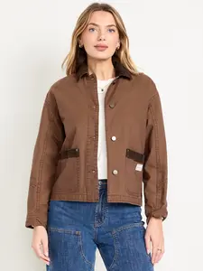 Old Navy Women's Canvas Barn Jacket