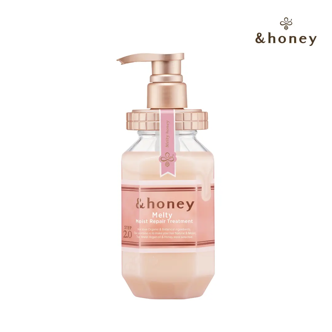 &honey Melty Moist Treatment 2.0 Viral Japanese Honey Care for Frizz & Wavy Hair