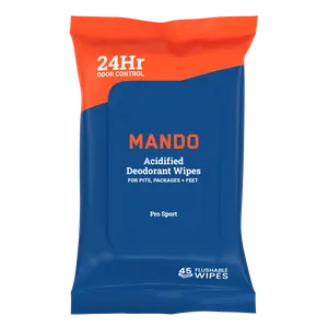 45 Count Soft Pack | Deodorant Wipes