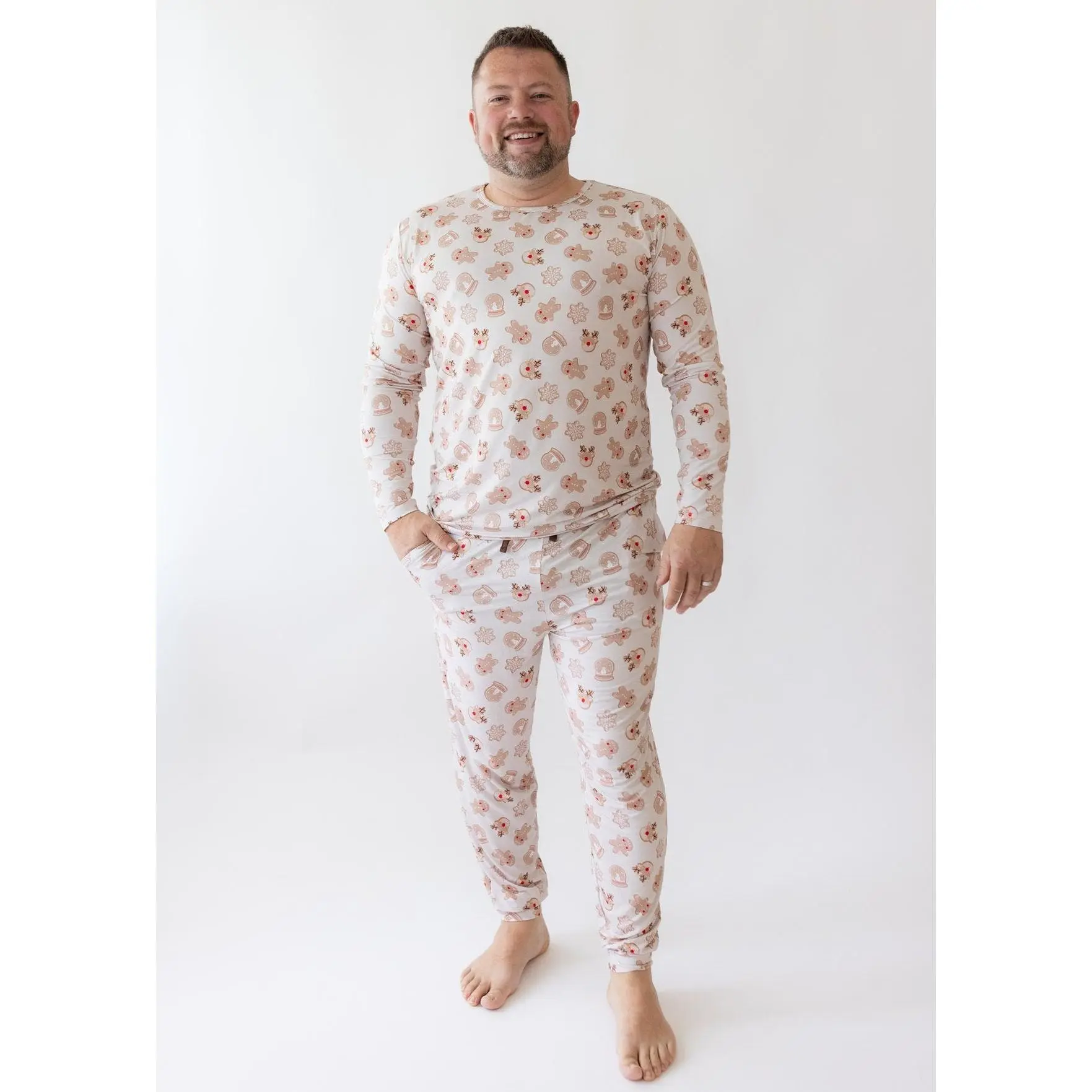 Gingerbread Dreams Men's PJ Jogger