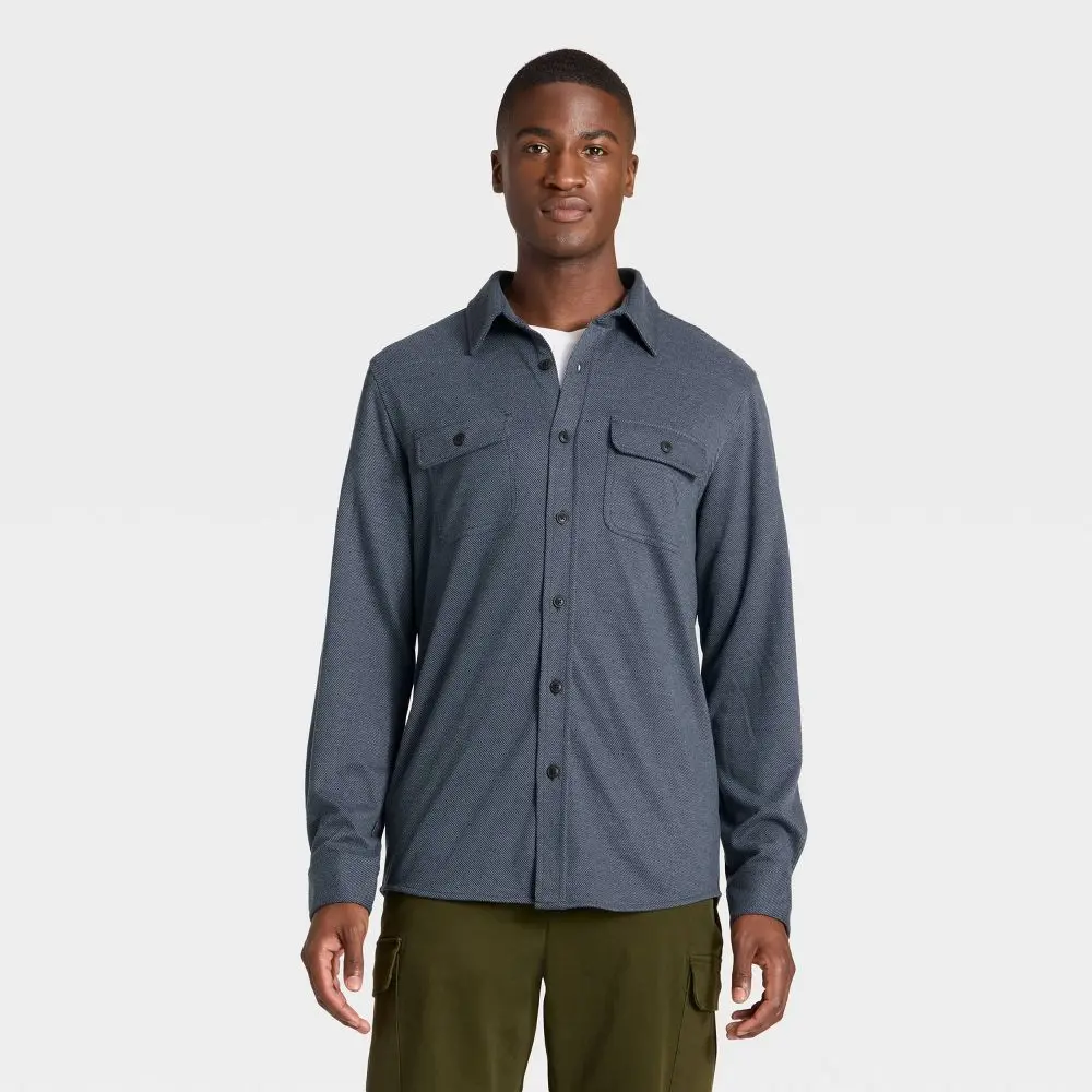 Men's Comfort Soft Shirt - Goodfellow & Co Dark Blue M - TikTok Shop Men's Comfort Soft Shirt - Goodfellow & Co Dark Blue M - TikTok Shop