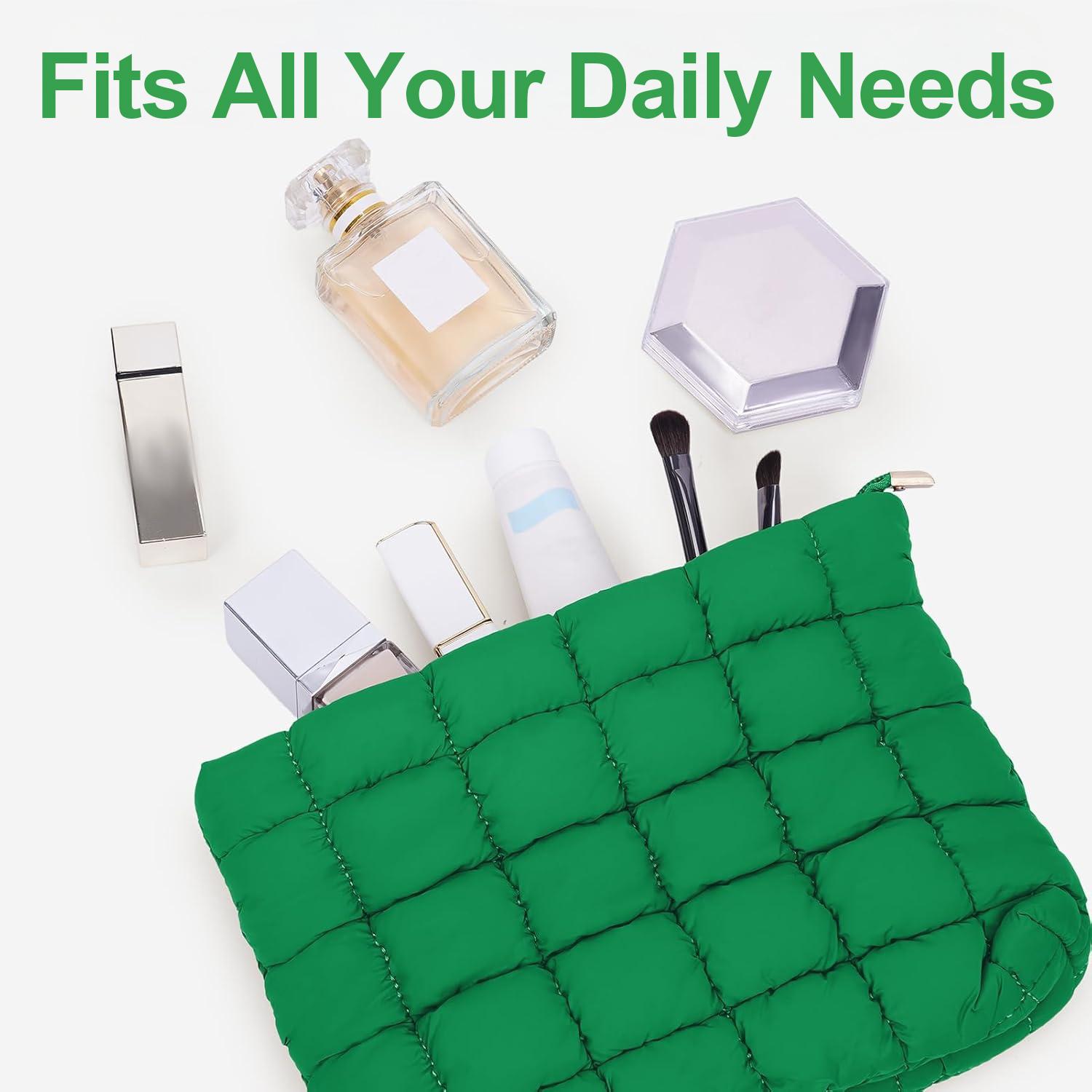 WCOLUE Large Capacity Solid Color Quilted Handbag, Travel Storage Bag With Zipper, , Daily Commuting and Travel, Perfect Christmas Gift Idea WCOLUE Large Capacity Solid Color Quilted Handbag, Travel Storage Bag With Zipper, , Daily Commuting and Travel, Perfect Christmas Gift Idea