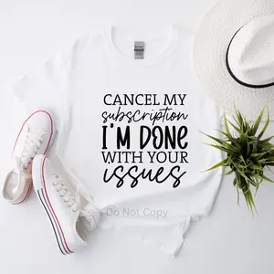 Cancel My Subscription Screen Print Transfer (3 Pack) Cancel My Subscription Screen Print Transfer (3 Pack)