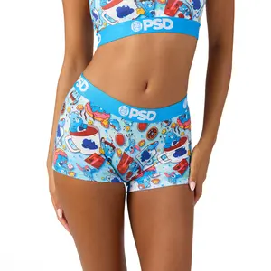 PSD Womens Care Bears Boy Short Underwear - Comfortable, Breathable, Ultra-light Fabric