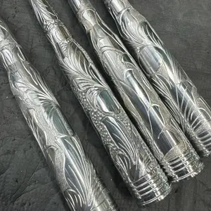 Custom Hand engraved bullet antennas