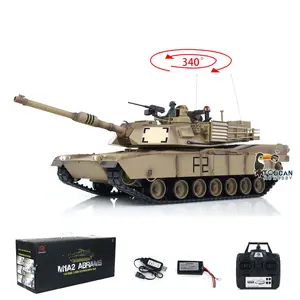 TOUCAN RC HOBBY 2.4Ghz Henglong 1/16 TK7.0 Plastic Basic Ver M1A2 Abrams RTR RC Tank 3918 Model