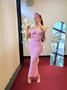 Rosa Pastel Maxi Dress