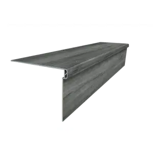 Luxury Vinyl Water Proof & Dent Proof 51.18" Lenth x 11.81" Width x 1.57" Thick stair Tread - Willamette