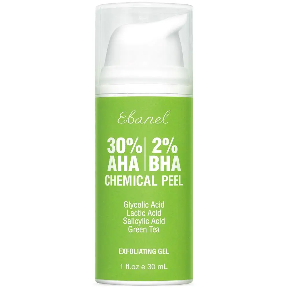 Ebanel AHA BHA Chemical Peel, With Glycolic, Salicylic & Lactic Acid Gel