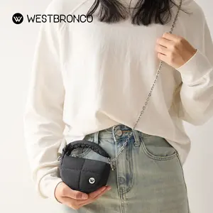 WESTBRONCO viral Chic Mini crossbody bag 2026 NEW ARRIVE Must-Have,EARBUD BAG AND COIN PURSE SIMPLE Gift for Her,  Shoulder Pouch Cute Charm for Key Card Lipstick Bag Valentine's Gift for her