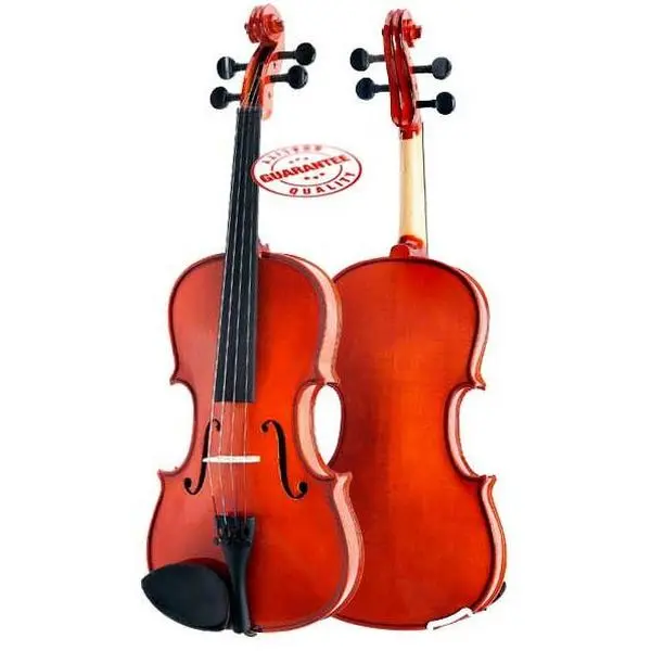 D'Luca Meister Ebony Fitted Beginner Violin Outfit 4/4