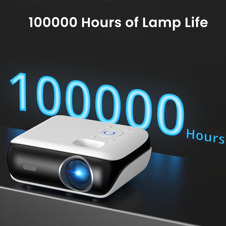 Happrun TK-H1 1080P Bluetooth Projector | Portable Mini H1 Projector for Home Theater, Bedroom Cinema, Outdoor Movies & Camping | Connects to Smartphone, iPhone, HDMI, USB, TV Stick, Fire Stick, PS4, PS5 | Bright Screen & Easy Setup Happrun TK-H1 1080P Bluetooth Projector | Portable Mini H1 Projector for Home Theater, Bedroom Cinema, Outdoor Movies & Camping | Connects to Smartphone, iPhone, HDMI, USB, TV Stick, Fire Stick, PS4, PS5 | Bright Screen & Easy Setup
