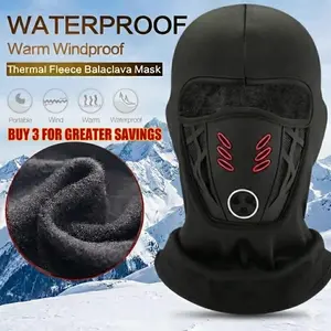 Winter Windproof Warm Balaclava - Breathable Full Face Mask for Skiing Snowboarding Motorcycling Ice Fishing Men Outdoor Work