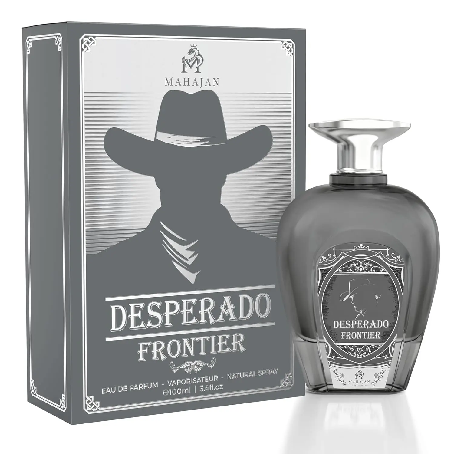 Mahajan Desperado Frontier Eau de Parfum Spray for Men 3.4 Ounce