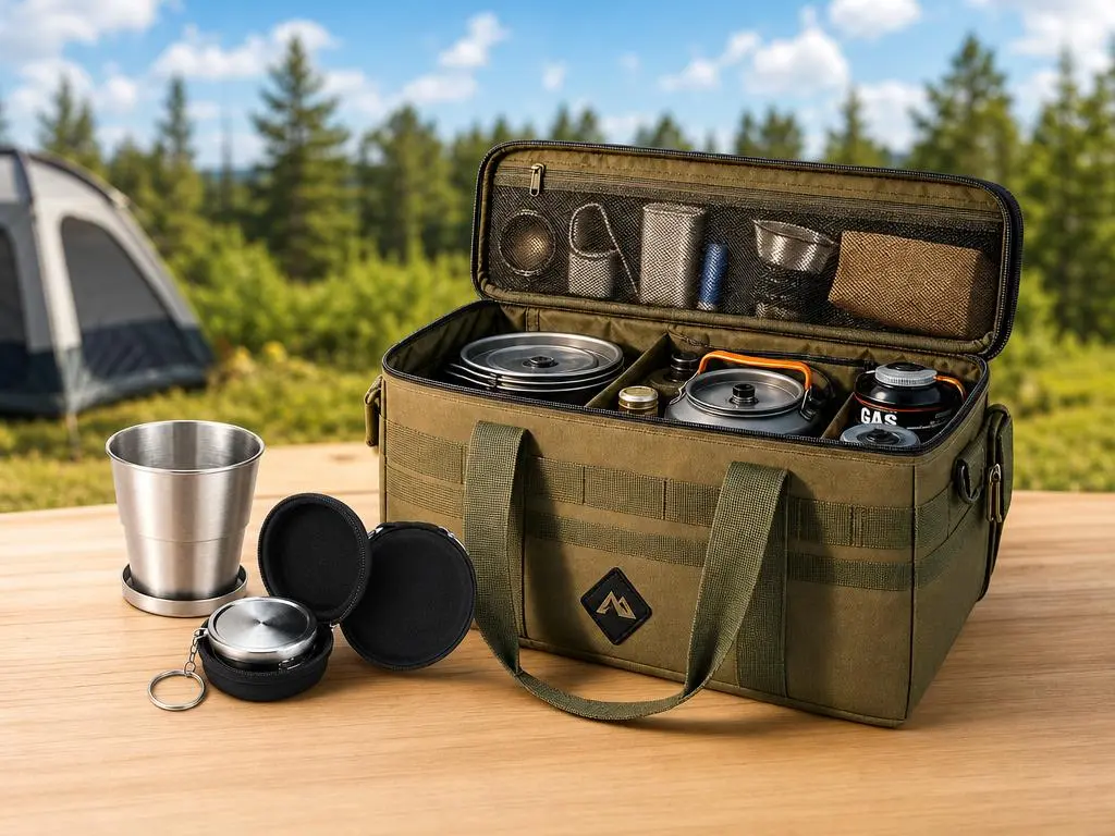 2026 New 42L Military-Style Outdoor Foldable Insulated Soft Sided Cooler Bag - Waterproof Tactical Ice Box, Travel Accessories, Outdoor Camping Supplies, Field Equipment Tidy Home Organizer