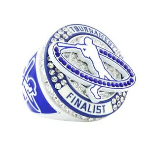 GEN26C Baseball Blue&White Tournament Finalist Ring