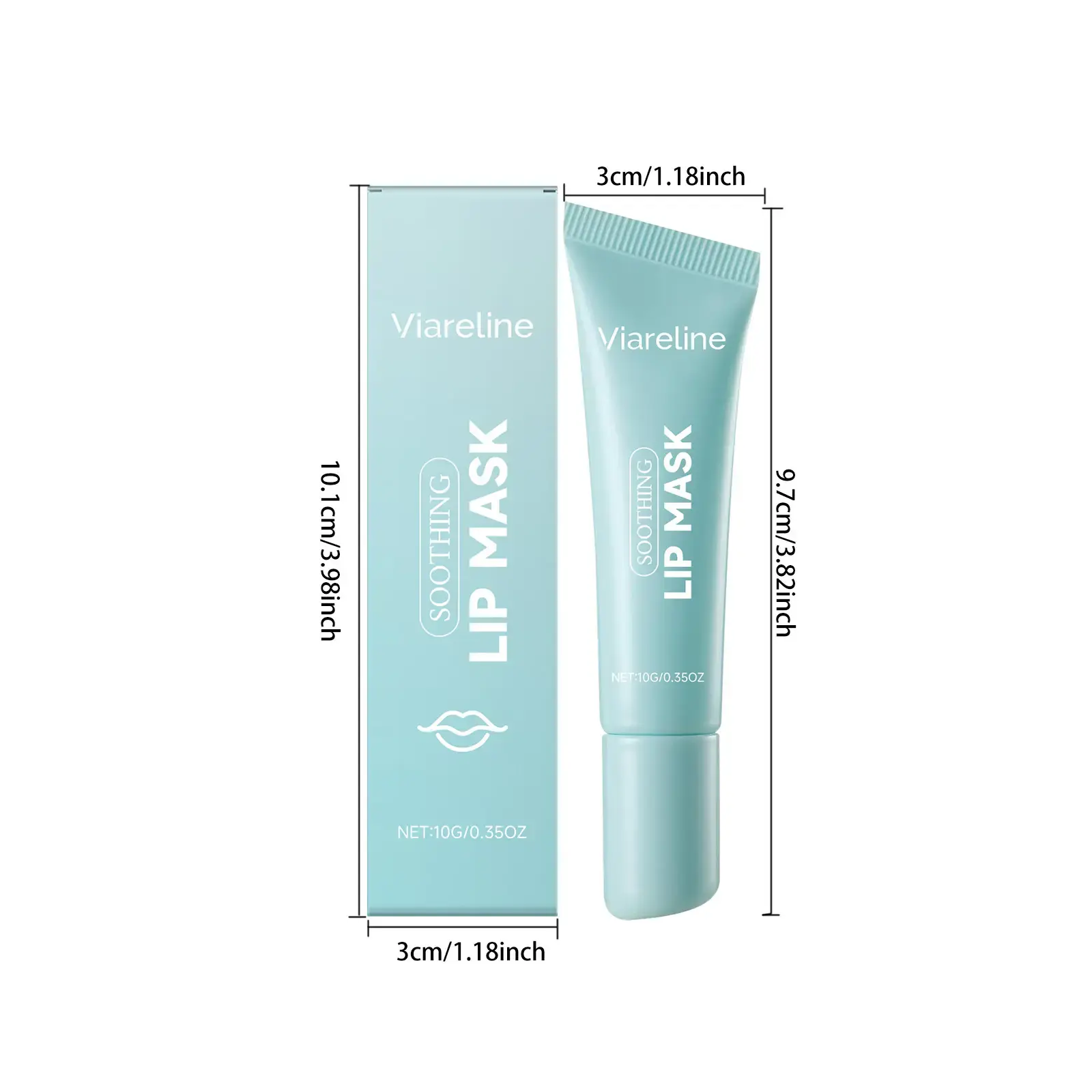Soothing Prep Lip Mask — Cooling peel-off lip mask for smoother lip prep and a hydrated feel