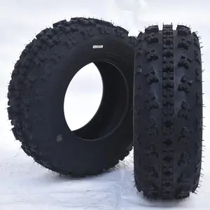 GARVEE Set of 2 All-Terrain ATV Tires 23x7-10 6PR Tubeless Off-Road Tires for Trail, Sand, Mud, and UTV Use