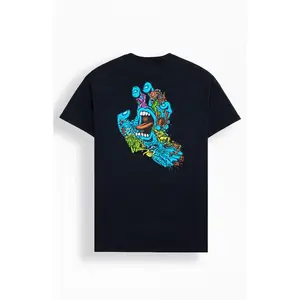 Santa Cruz Men's Roskopp Screaming Five T-Shirt - Multicolor