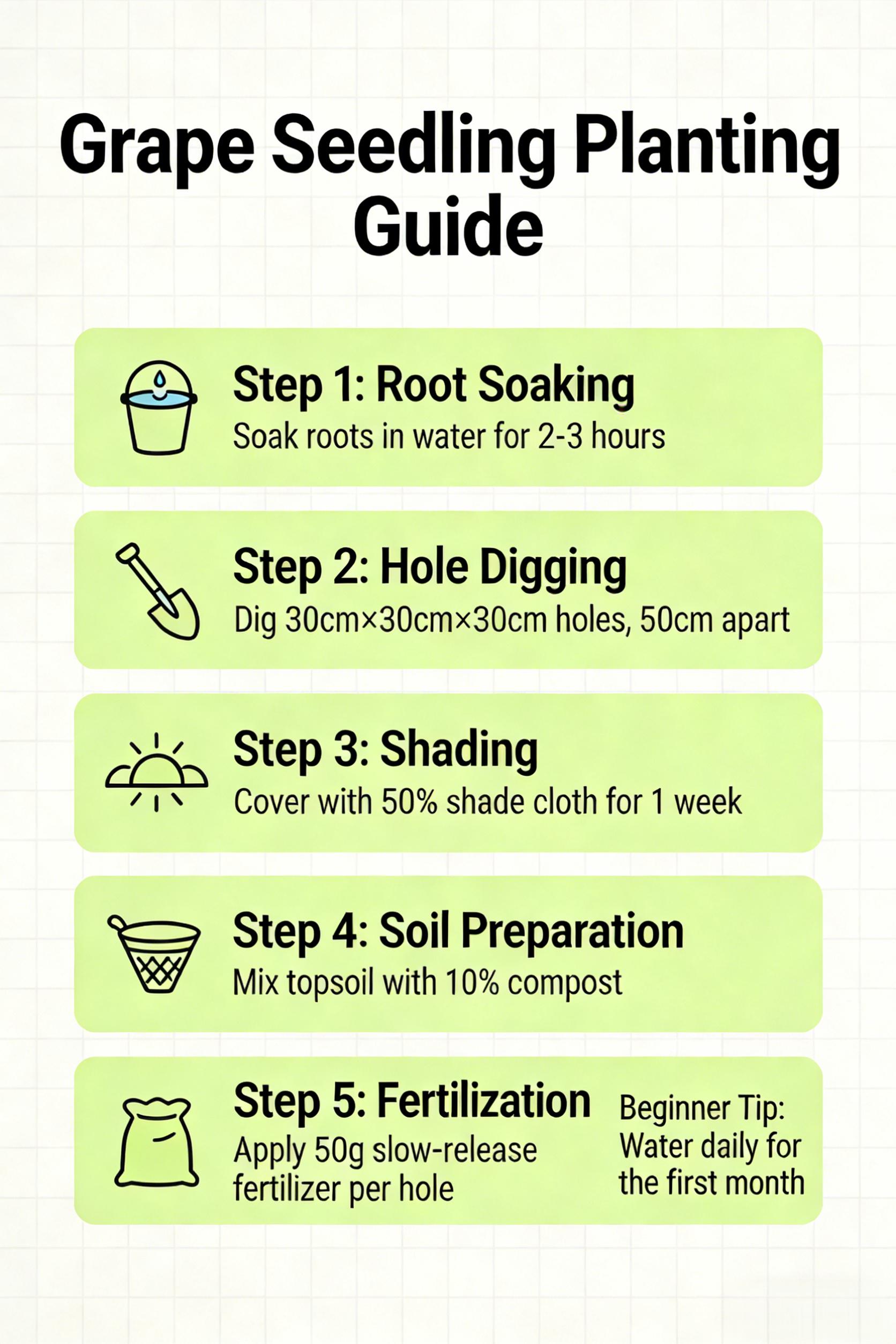 Backyard Gardening Grape Vine Plant Starter, Easy Garden Fruit Plant for Outdoor Growing