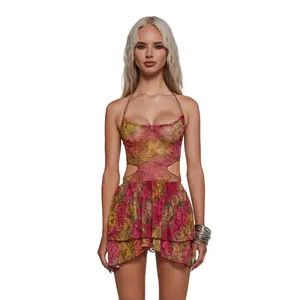 Sonic Sunburst Cut Out Dress