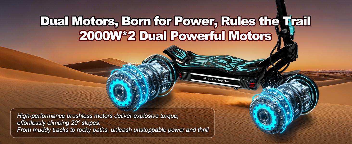 BE-3 Adult Electric Scooter 50 Miles Range 44 MPH Top Speed 60V 30Ah Battery Dual 4000W Motors 10" Pneumatic Tires Foldable Design Ideal for Commuting Fitness or Gifting TikTokShop