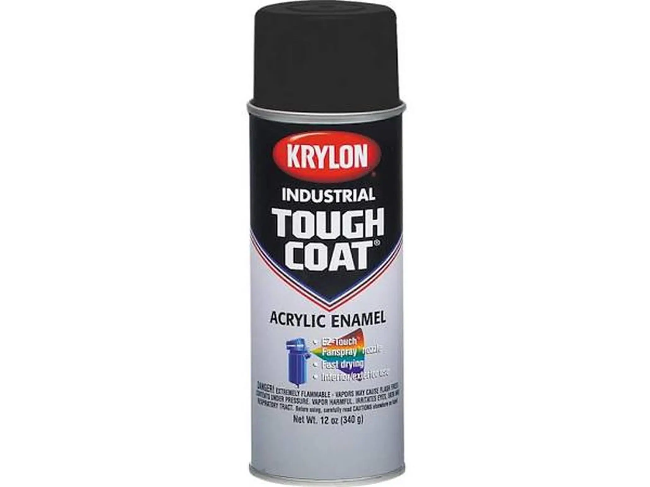 Krylon 425-K00779 20 oz Semi-Gloss Black Rust Tough Preventive Paint