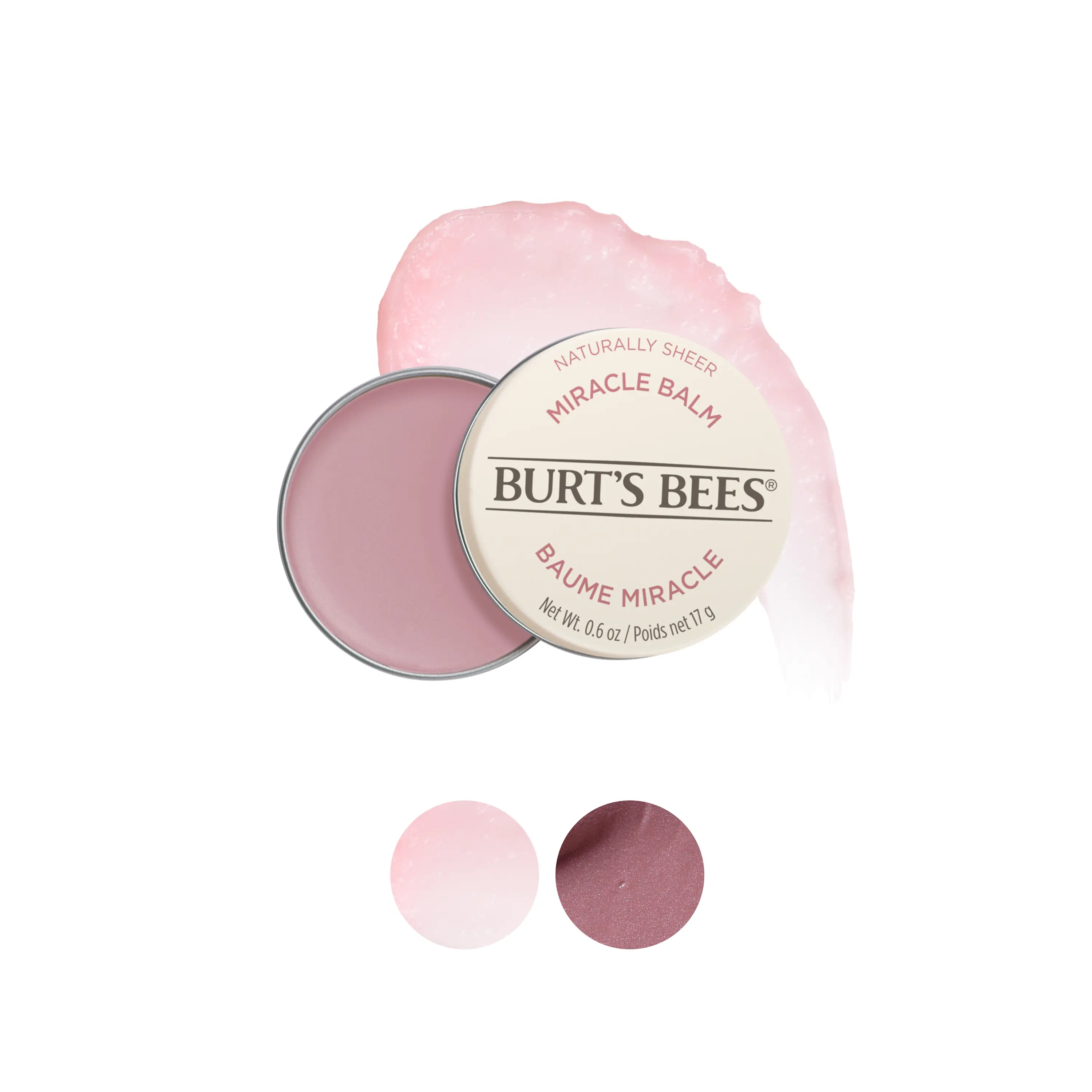 Burt's Bees Miracle Balm for Dry Skin | 100% Natural Origin Multi-Use Beauty Balm with Squalane & Beeswax | Lightweight Hydrating Balm for Lips, Cheeks & Brows