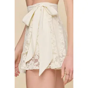 Lace Juliet Skort - Ivory