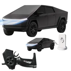 rc cars kids stuff for boys Remote Control Pickup Truck, 1/24 Scale Racing Car Model, Rechargeable Battery & Light and Loadspace, for Adults and Boys