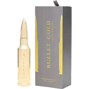 Bullet Gold EDP, 75ml Sweet-Spicy Male Fragrance by Bharara Beauty