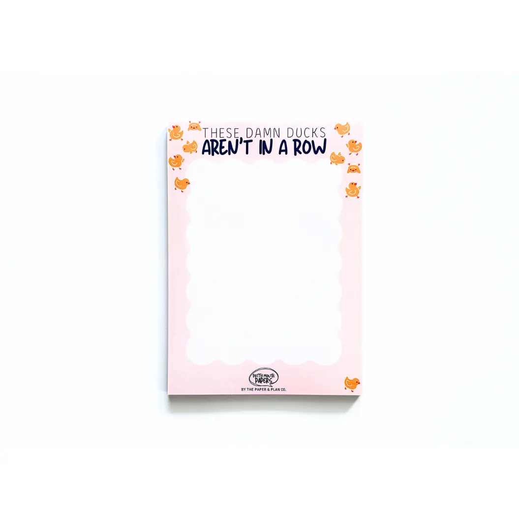 These D*mn Ducks Notepad