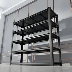 Capacity Storage Shelving | Heavy-Duty 63-Inch-Tall Garage Shelving Unit, Adjustable Metal Shelving Unit for Garage, Basement, or Warehouse Storage, Durable and Sturdy