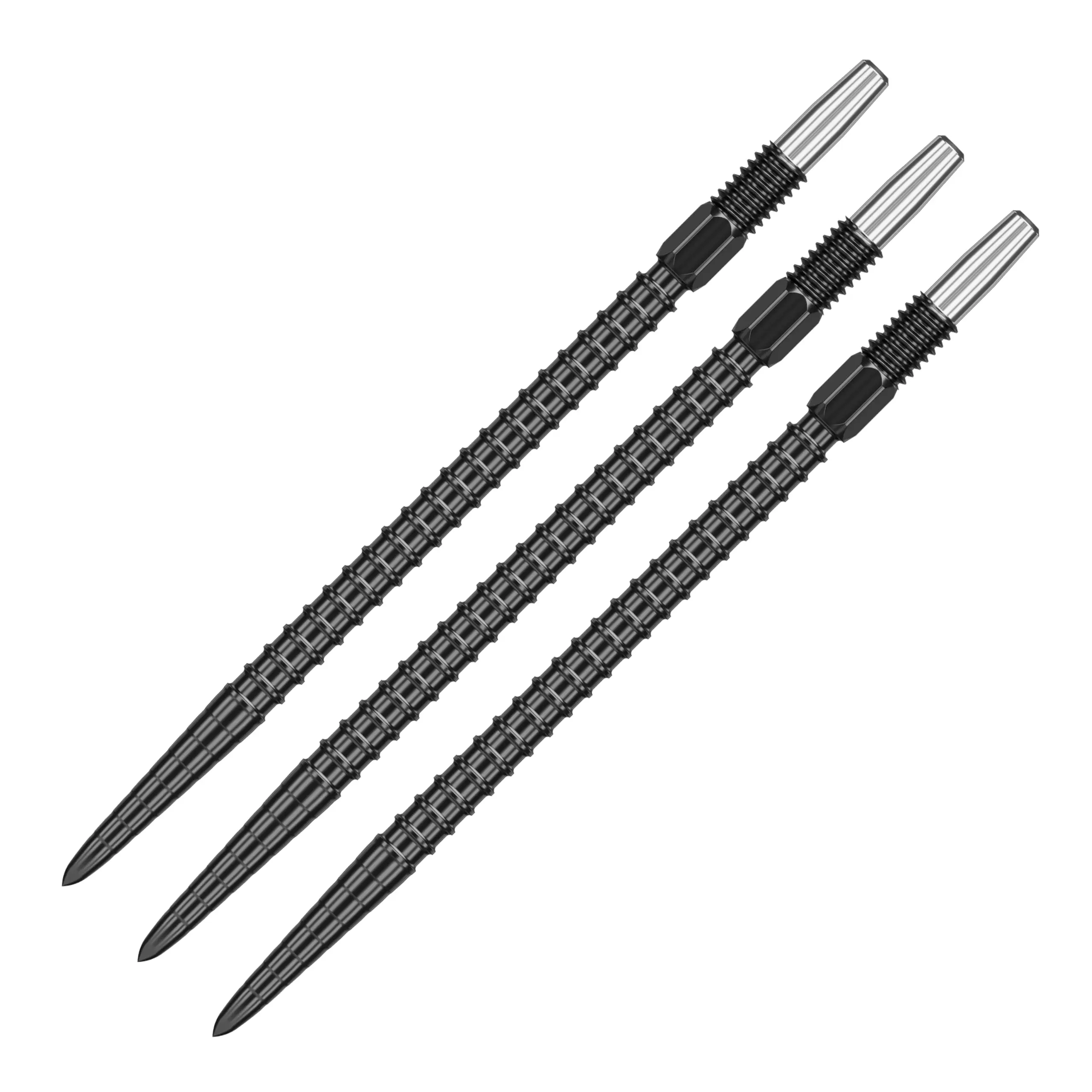 TARGET Darts Swiss Point Dart Points, Chrono (3 Pack Set of Tips) 26MM/30MM/35MM/40MM – Gold/Silver/Black | Change Dart Points, Swiss Storm Points, Professional Darts Accessories