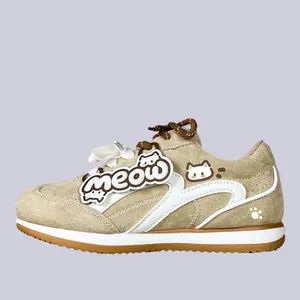 Meow Suede Retro Runner Sneakers – Women's