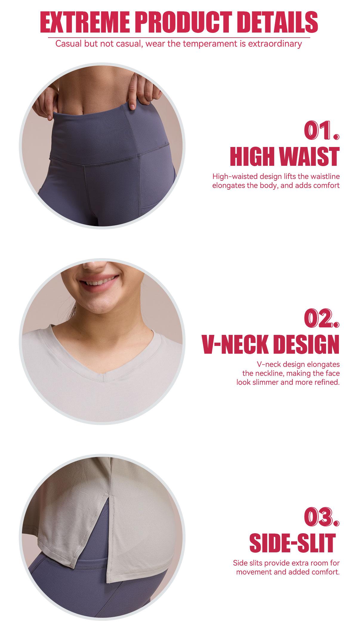 SHOWITTY Women's 2 Piece Lounge Sets – Casual Summer Outfits Short Sleeve T-shirt & Bike Shorts with Pockets